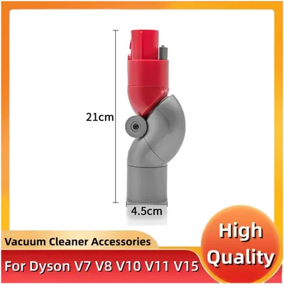 Für Dyson V7 V8 V10 V11 V15 Staubsauger Zubehör Niedrigen Drehen Ellenbogen Drehen Kopf Adapter Image