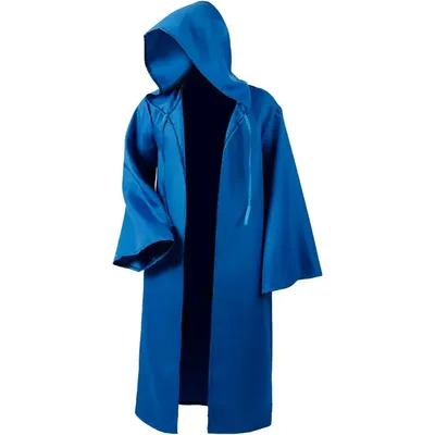 Männer Tunika Kapuze Robe Umhang Ritter Phantasie coole Cosplay Kostüm Halloween Kostüm Tunika Hoodies Robe Cosplay Umhänge Image