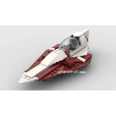 Neue 191PCS Berühmte Space Wars Film MOC Kleine Starfighter Gebäude Modell Bausteine DIY kreative Image