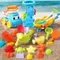 Beach Toys for Kids Sand Toys Set Sand Bucket Shovel Rake Toys for Beach Animal Dinosaur Molds