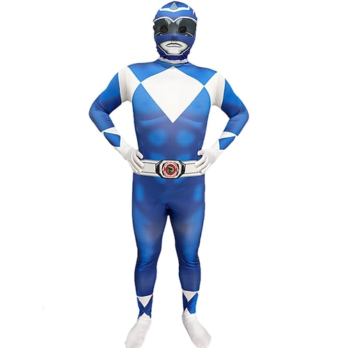 Buchwoche 2026 Mächtige Helden Tommy Oliver Cosplay Kostüm Overall Cosplay for Herren Damen Jungen Kinder Erwachsene Karneval Maskerade Veranstaltung / Fest Maskerade Image