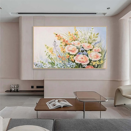 pittura a olio di fiori fatta a mano pittura a olio di fiori astratta su tela fatta a mano pittura a olio di fiori bianchi moderna dipinta a mano grande fiore bianco pittura a olio floreale pittura