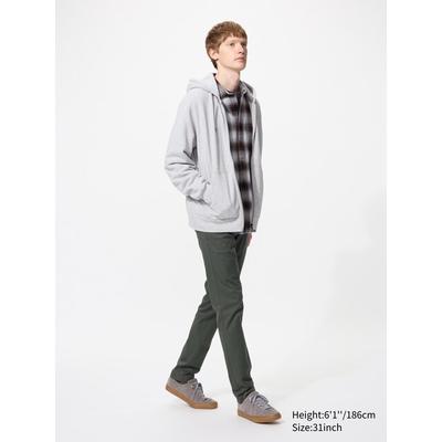 Uniqlo - Cotton Slim Fit Chinos - Green - 28inch