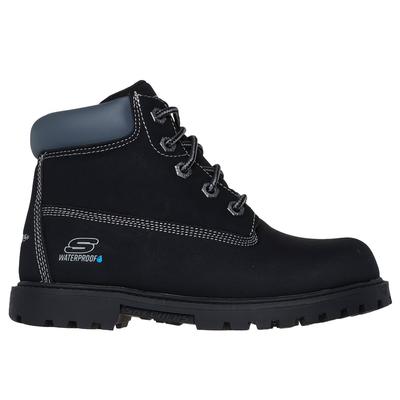 Skechers Boy's Power Reach - Hydro-Tread Boots | Size 10.5 | Black | Synthetic