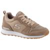 Sneaker SKECHERS "OG 85 - GOLDN GURL", Damen, Gr. 39, braun (hellbraun), Veloursleder, Textil, Synthetik, sportlich, Schuhe, Schnürschuh, Original-Retro-Jogginschuh mit Air-Cooled Memory Foam