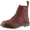 Schnürstiefel DR. MARTENS "8 Eye Boot 1460 Pascal AMBASSADOR", Herren, Gr. 41, braun, Leder, unifarben, klassisch, Schuhe, Plateaustiefel, Schnürboots, Chukka Boot mit Blockabsatz