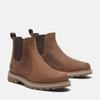 Chelseaboots TIMBERLAND "BRITTON ROADMID CHELSEA BOOT", Herren, Gr. 45, braun (rust full grain), Leder, sportlich, Schuhe, Stiefelette, Winterschuhe, Ankle Boots