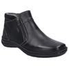 Winterstiefel JOSEF SEIBEL "New Anvers 04", Herren, Gr. 44, schwarz, Leder, klassisch, Schuhe, Winterschuh, Stiefel, Komfortschuh in Schuhweite K (extraweit)