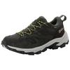 Wanderschuh JACK WOLFSKIN "VOJO TOUR TEXAPORE LOW M", Gr. 44,5, grün (schwarz forest), Synthetik, Textil, sportlich, Schuhe, Wasserdicht
