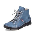 Rieker Women Ankle Boots 71510, Ladies Lace-up Ankle Boot,Boot,Half-Boot,lace-up Bootie,Transition Shoe,Blue (Blau / 14),42 EU / 8 UK