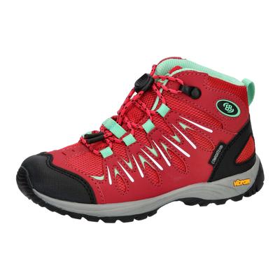 Wanderschuh BRÜTTING "Outdoorstiefel Expedition Kids High", Gr. 30, rosa, Synthetik, Schuhe