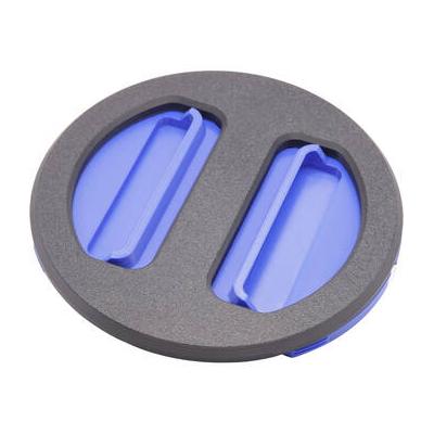 Bioluminous Front Lens Cap for Sony FE 400mm f/2.8 GM OSS Lens (Black and Blue) LCSFE400B