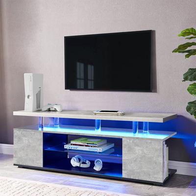Modern TV Stand TV Console with Gaming & Entertainment Center