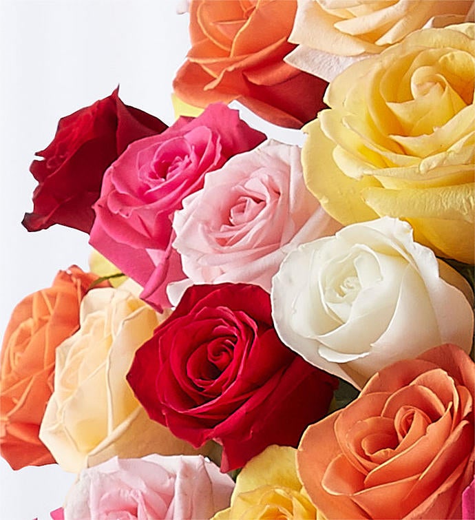 1-800-Flowers Birthday Delivery Milestone Birthday Bouquet 17 Stems Of Multicolored