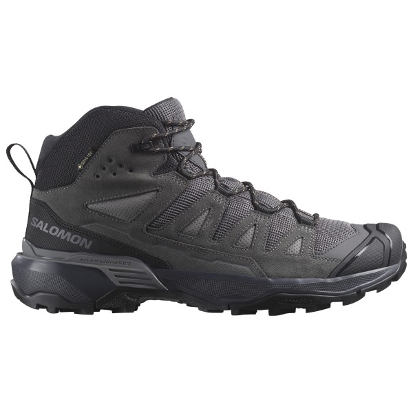 Salomon - X Ultra 360 Leather Mid GORE-TEX - Wanderschuhe 41 1/3 | EU 41 grau/schwarz