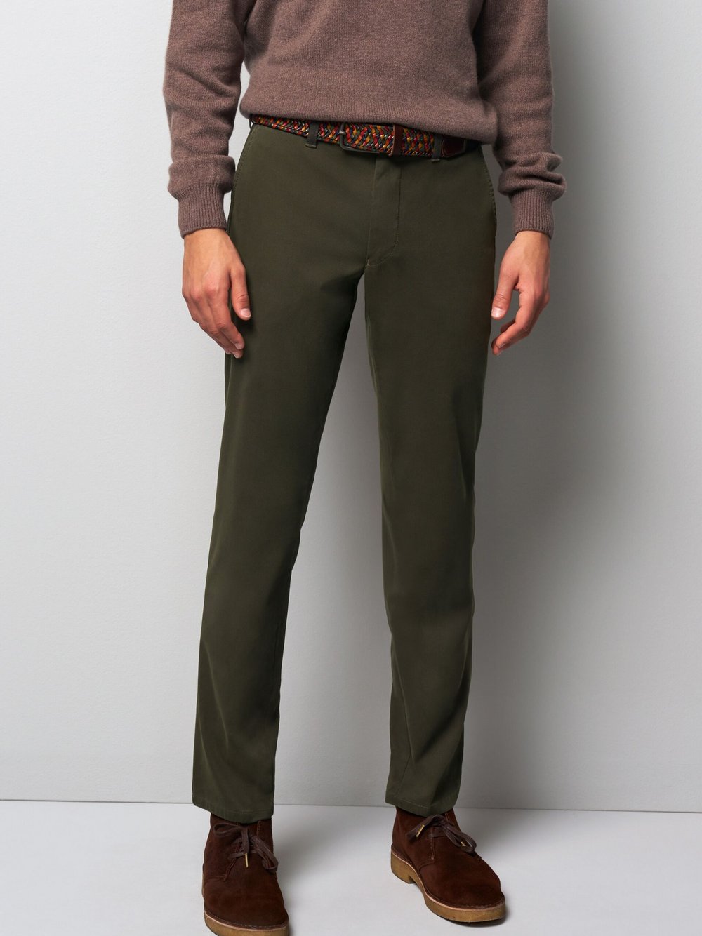 MEYER Chino Herren grün, 38-30 Image