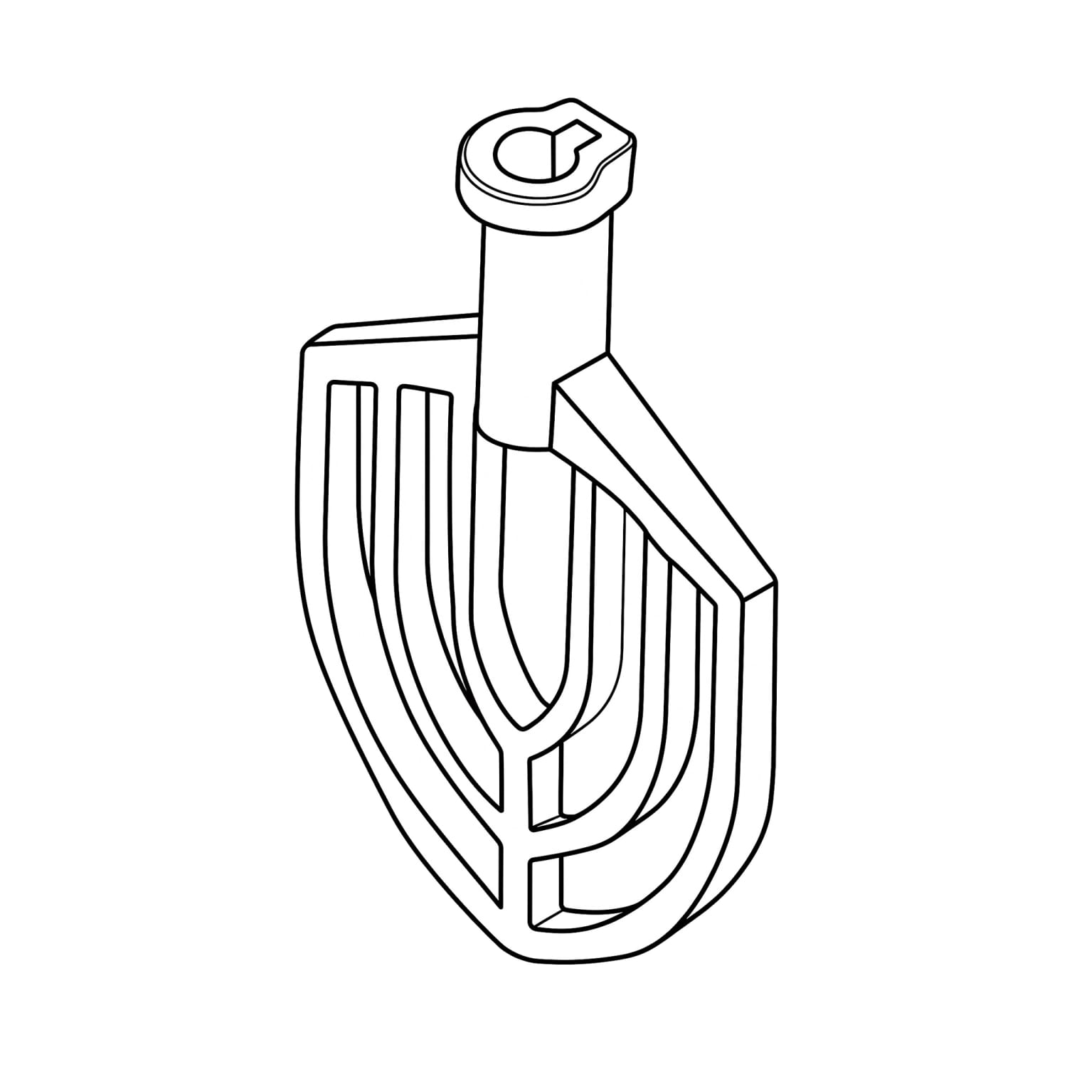 Adcraft PM-20/B Flat Beater for BDPM-20