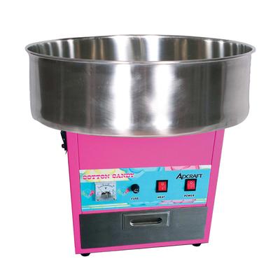 Adcraft COT-21 Cotton Candy Machine w/ Stainless Steel Floss Bowl, 110v