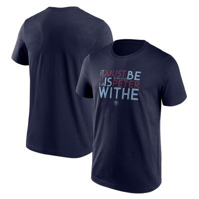 Aston Villa Moment Graphic T-Shirt mit kurzen Ärmeln – Marineblau – Herren Image