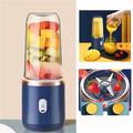 1 pz spremiagrumi elettrico a doppia tazza portatile ricaricabile frullatore per succhi tazza multifunzione frutta tazza per spremitura di verdura per cucina di casa, power bank per ricarica auto