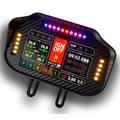 "Dashboard sim racing touchscreen 20 LED 5\" pollici, schermo simulatore di corse, dash board LED touch screen, display simulator simulazione"