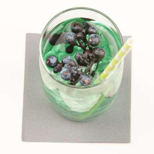 Softpoint Mini-Cocktail Serviette in Grau, 20 x 20 cm, 250 Stück - Mank Image