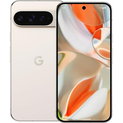 GOOGLE Smartphone "Pixel 9 Pro XL, 128 GB", beige (porcelain), 128 GB, Mobiltelefone