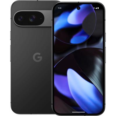 GOOGLE Smartphone "Google Pixel 9, 128 GB" Mobiltelefone schwarz (obsidian)