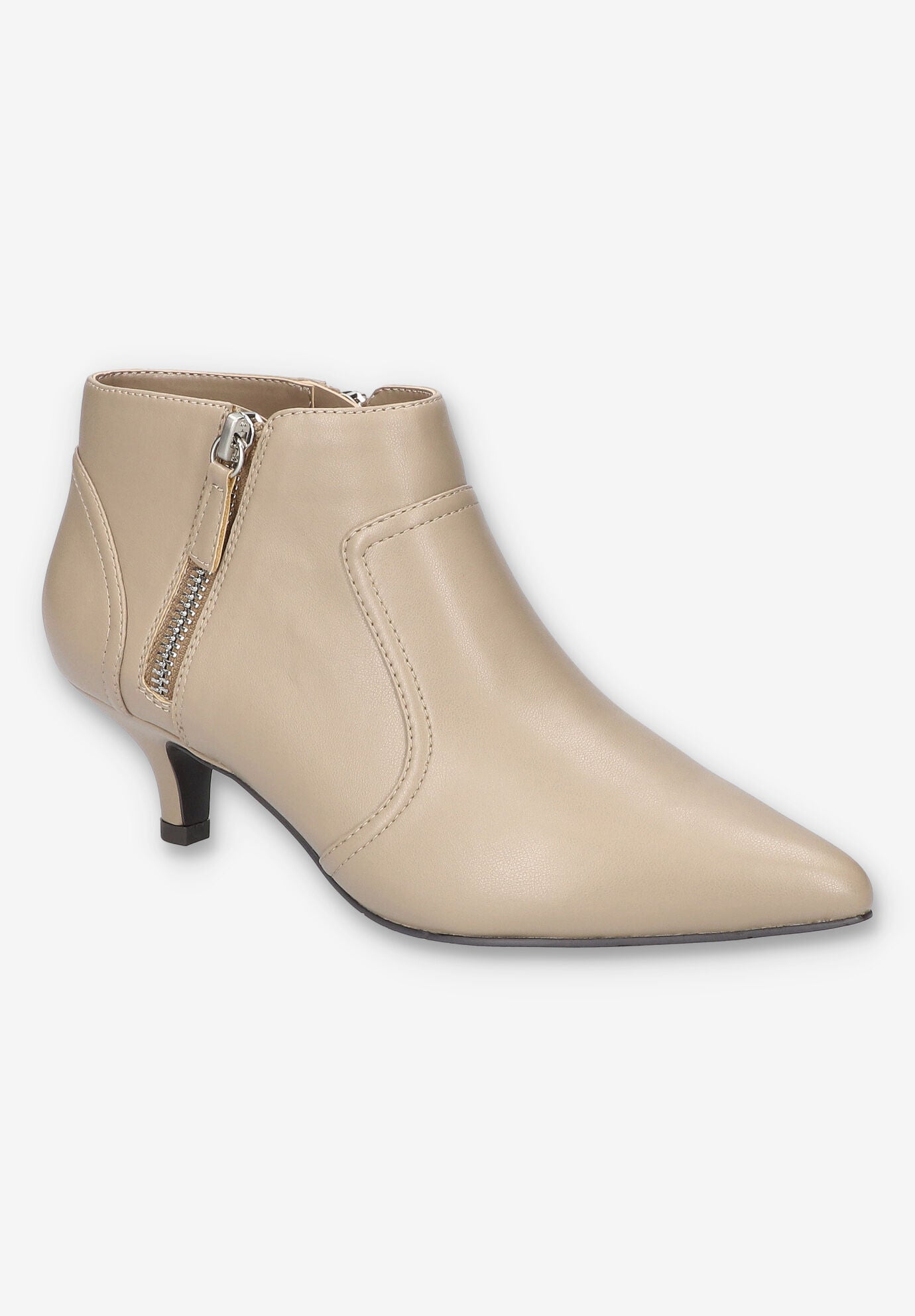 Women's Annalee Bootie by Easy Street in Almond (Size 7 1/2 M)