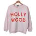 J. Crew Tops | J.Crew Womens Pullover Crew Neck Hollywood Sweatshirt Pink Cotton Size Xl | Color: Orange/Pink | Size: Xl