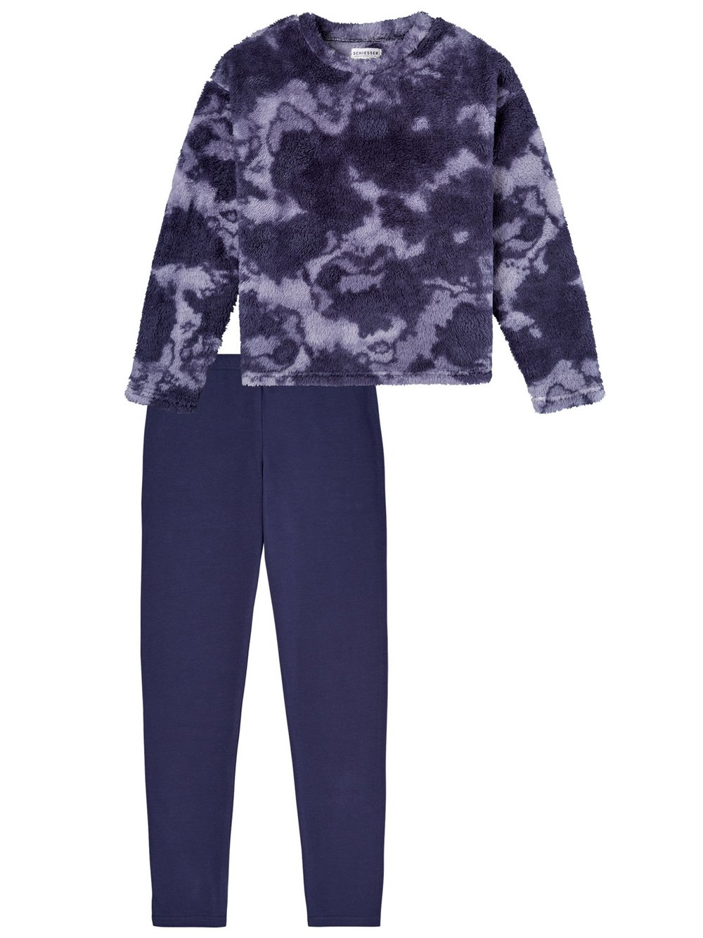 Schiesser Pyjama Mädchen marine, 164 Image