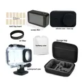 Accessori Mijia Mini fotocamera 4K Custodia impermeabile Custodia per batteria Copertura del telaio Guscio in silicone Copriobiettivo Pellicola filtro UV per Xiaomi