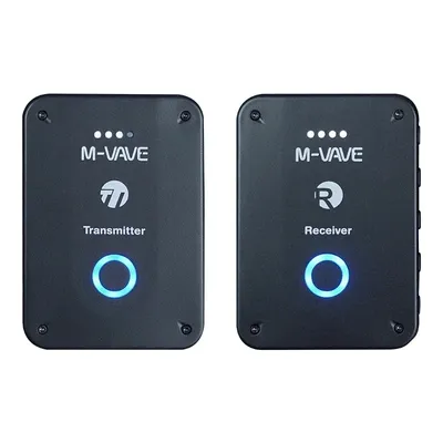 M-vave WP-9 Wireless Earphone Monitor 2.4G Rechargeable Transmitter Receiver with Volume Support Stereo Mono Mute Function
