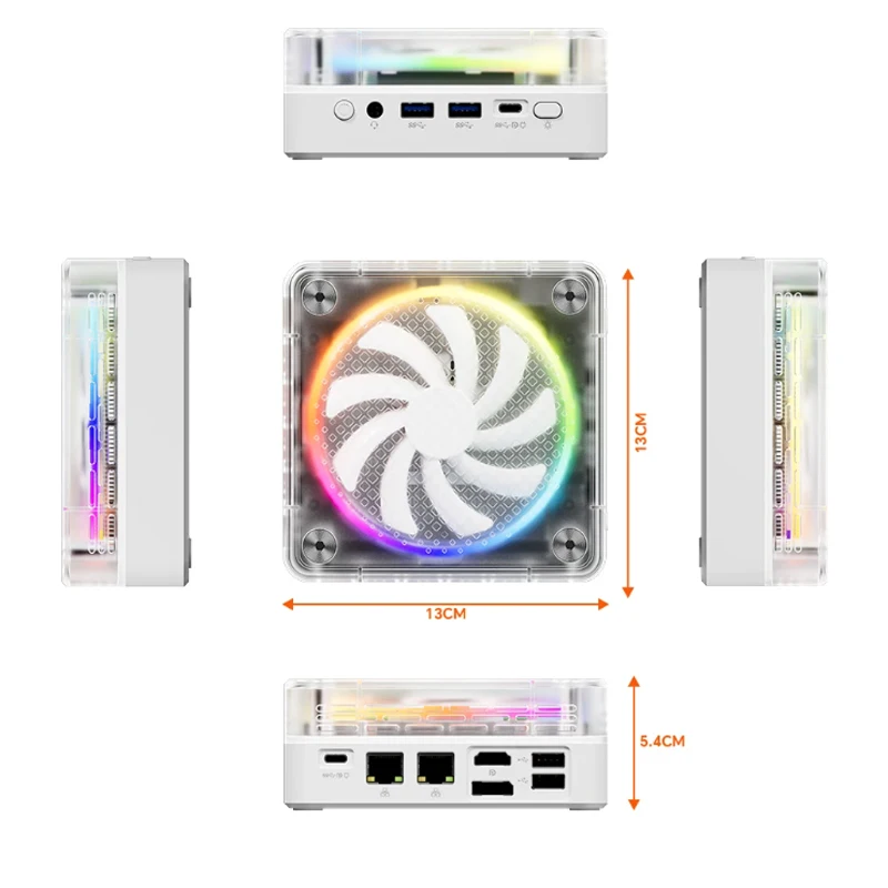 AMD Ryzen9 R9 7940HS ES 6900HX Light MINI PC Windows11 8Core 16Threads DDR5 4800Mhz WIFI6 BT5.2 Desktop Computer game 6600HS ES