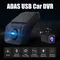 USB Auto DVR Dual-Aufnahme Adas Full Ar HD Dash Cam mit Rückfahr kamera für Android Car Player Navigation Head Unit TF-Karte