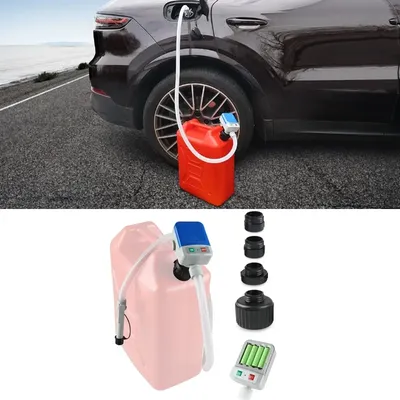 2,4 gpm Kraftstoff förder pumpe mit Auto-Stop-Sensor Lecks chutz mit 4 Tank adapter 51 "Schlauch elektrische Ölpumpe