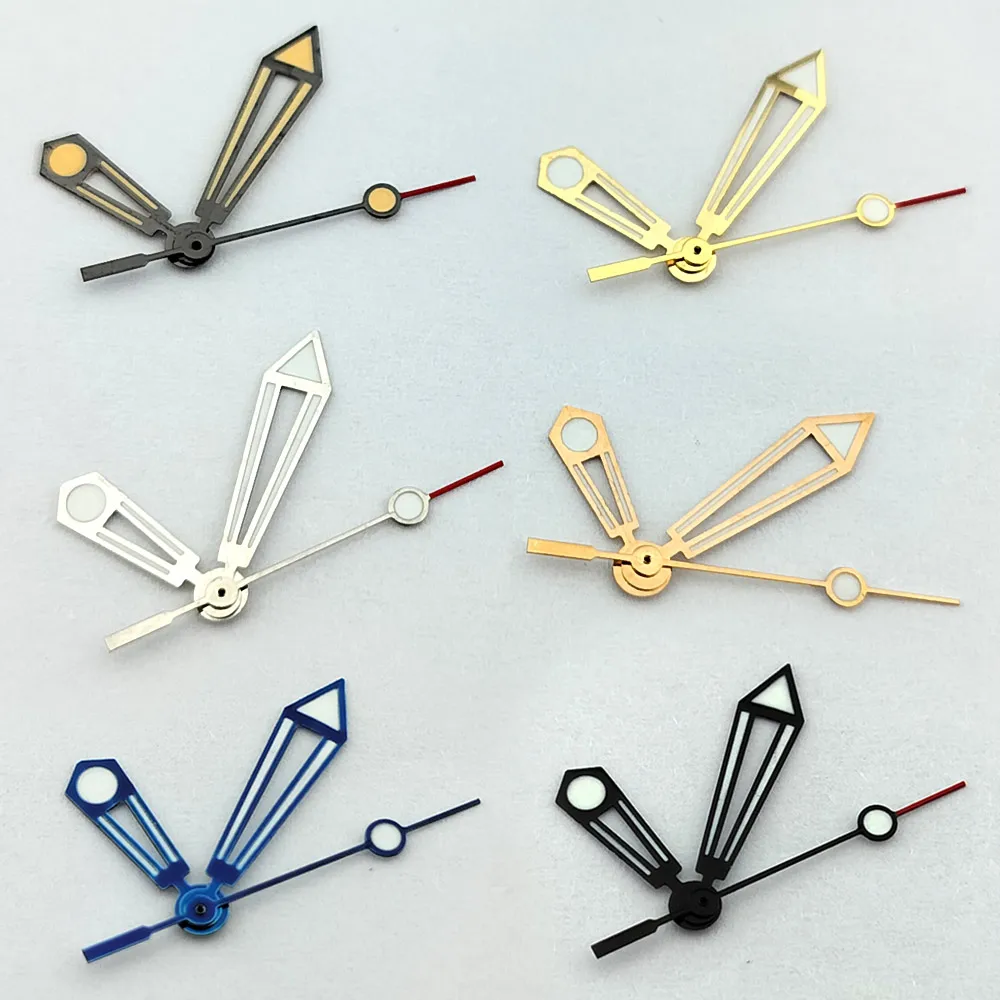 13,7 mm Zeiger C3 Leuchtend passend für NH-35-36 Uhrwerk Zeiger Uhr Ersatzteile Für Zubehör Image