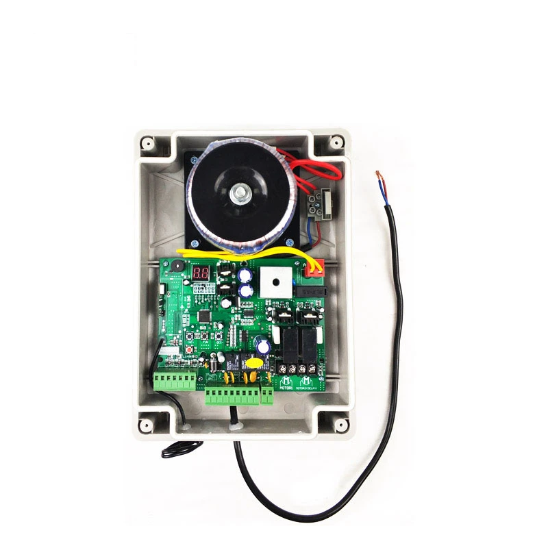 Elektrische Schaukel Tor Opener controller und Fernbedienung Schaukel Tor Motor box Mit 2 Fernbedienung Image