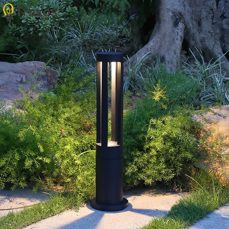 Pelouse extérieure lumière Villa ménage réverbère IP65 étanche jardin moderne Simple Led sol inséré herbe jardin sol