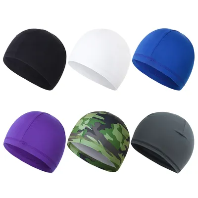 Unisex Cooling Skull Cap atmungsaktive Sommer Radfahren Anti-UV-Fahrrad helm Laufhut schnelle Wärme ableitung Kopf bedeckung