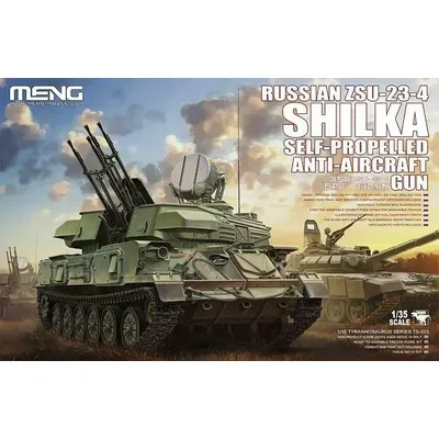 Meng Modell 1/35 TS-023 ZSU-23-4 Shilka Selbstfahrende Anti-A Ircraft-Pistole Image