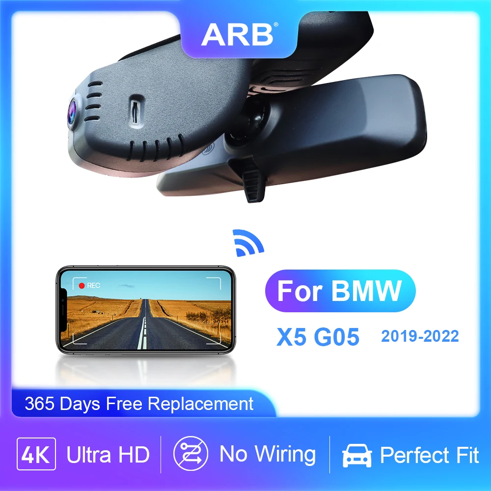 ARB Auto-DVR für BMW X5 G05 2019–2022, 4K-Dash-Kamera mit 170 ° Ansicht, nahtlose Integration, Loop-Aufnahme, Plug & Play Image