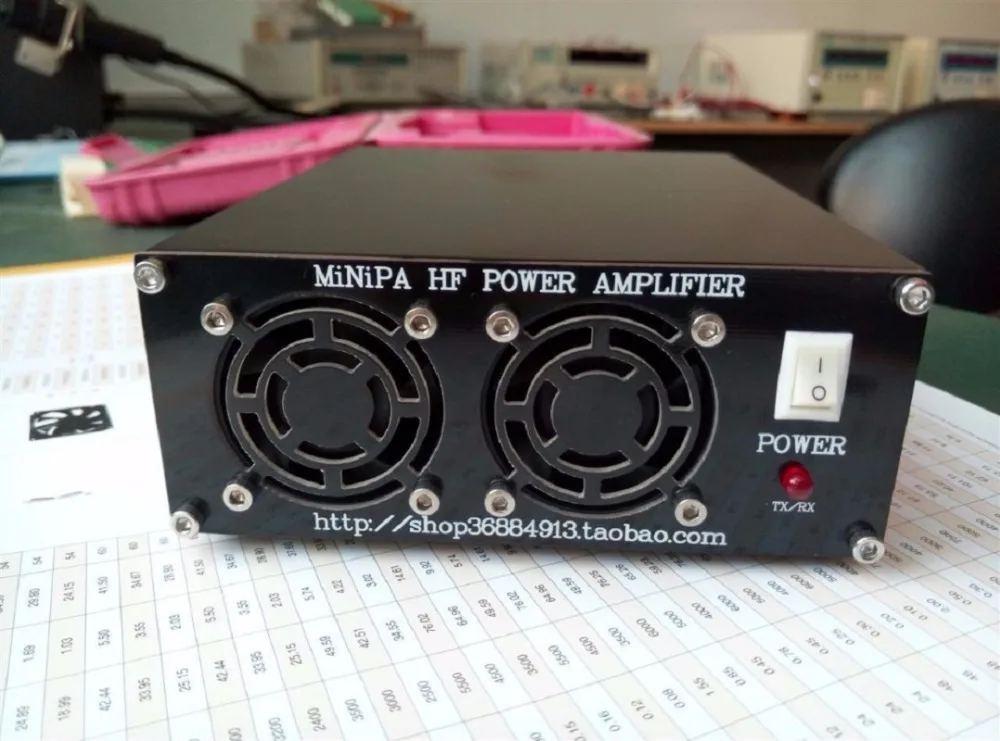 Neue Montiert Fertig MINIPA200 MiNi 200W HF Power Verstärker Kurzwelligen Power Verstärker mit verbinden kabel Image