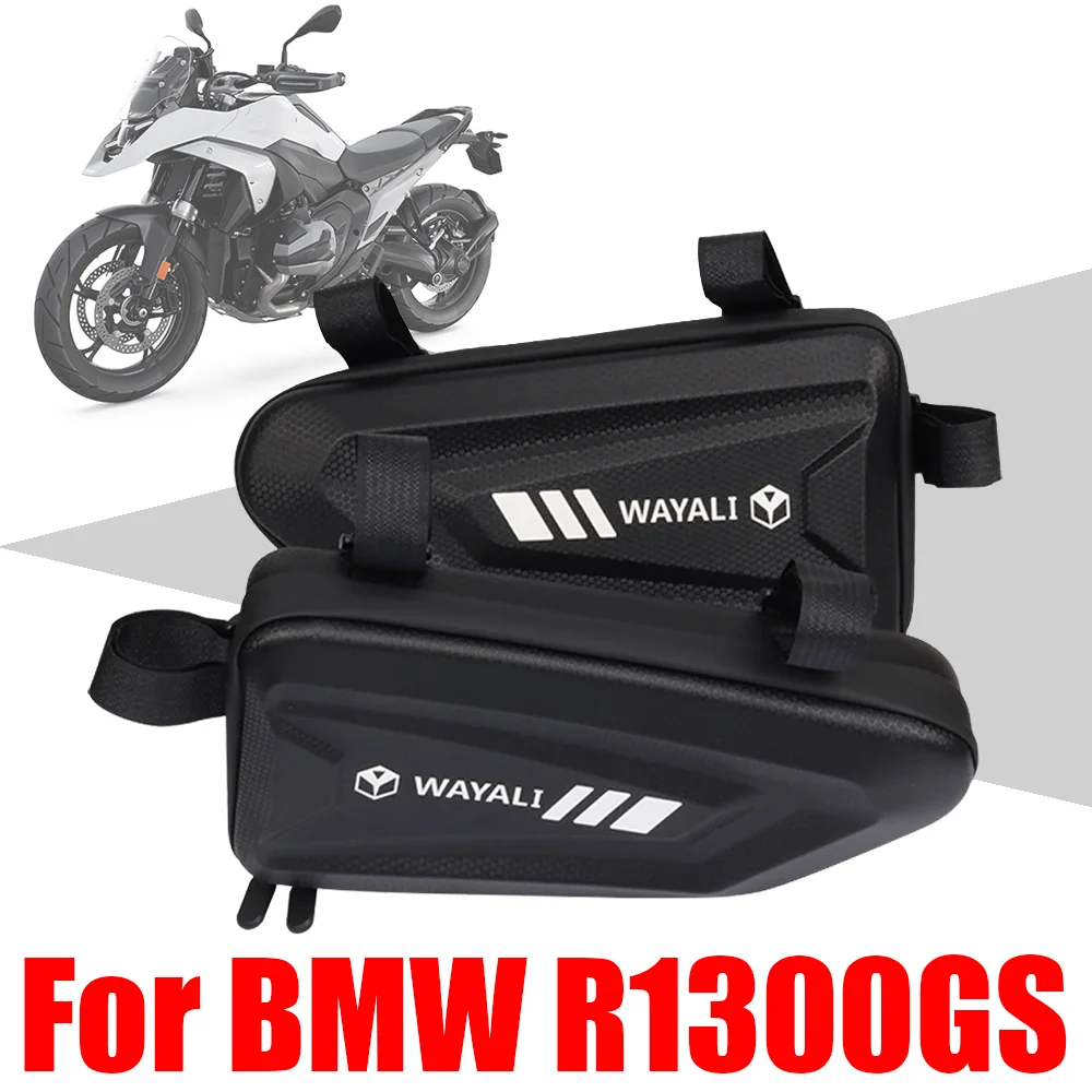 Für BMW R1300GS R1300 GS R1300 GS R 1300 GS GS1300 Zubehör Werkzeug Taschen Seite Rahmen Stoßstange Bar Wasserdichte Gepäck Lagerung tasche Image