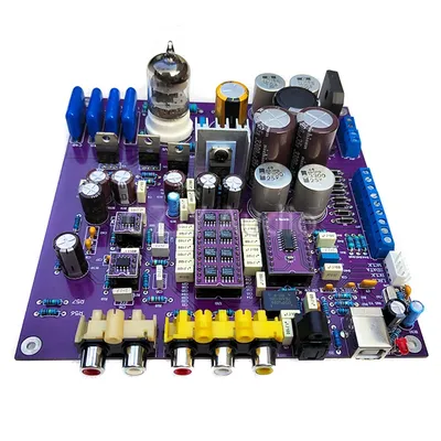 Tda1541 dac decoding board koaxial faser usb eingang 5670 elektronisches rohr gepuffert ausgang Image