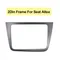 Auto Radio Fascia 2Din Rahmen Für Seat Altea LHD Links Rechts Hand Drive Kit Adapter Stereo Panel Dash DVD Player Rahmen Abdeckung