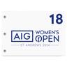 AIG Womens Open St Andrews 2024 Pin Flag