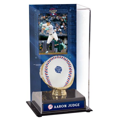 Aaron Judge New York Yankees 2024 MLB All-Star Game Goldhandschuh-Vitrine mit Bild