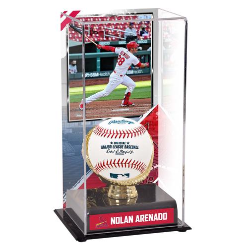 Nolan Arenado St. Louis Cardinals Goldhandschuh-Vitrine mit Bild