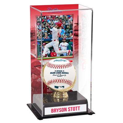 Bryson Stott Philadelphia Phillies Sublimierte Vitrine mit Bild Image